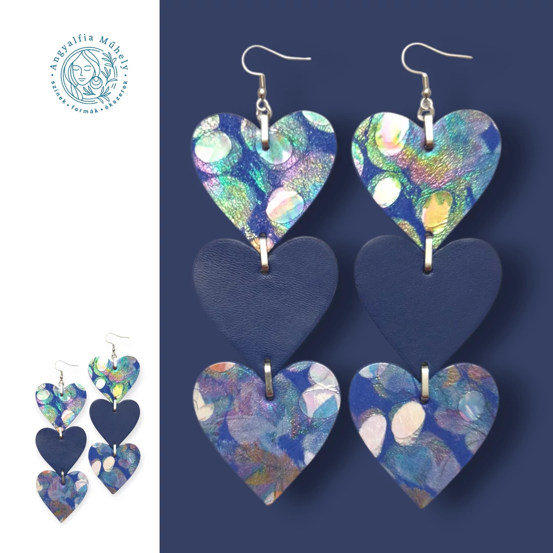 Kisszívem kapcsolások statement bőrékszer