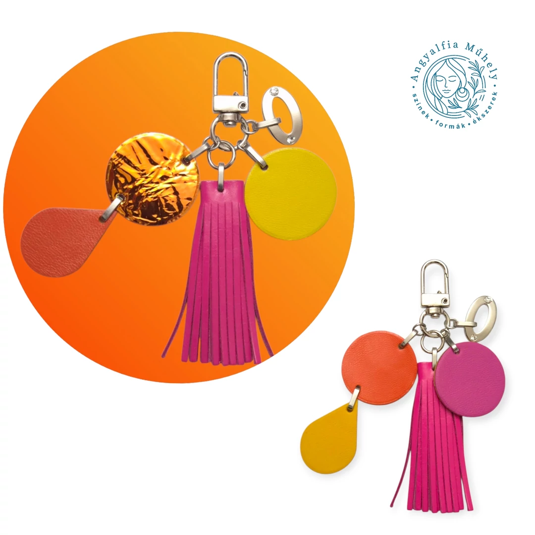 Összes termék - Napsütésben - bőr kulcstartó és táskadísz