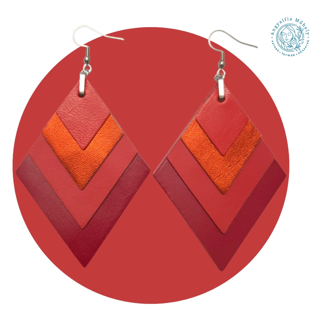 Rombusz, gyönyörű piros árnyalatokban