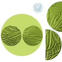 Bedugós bőr fülbevaló