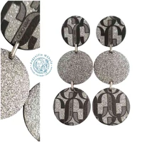 Kapcsolódás bőr fülbevaló