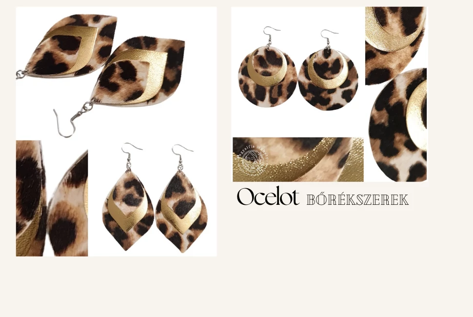 Ocelot bőrékszerek